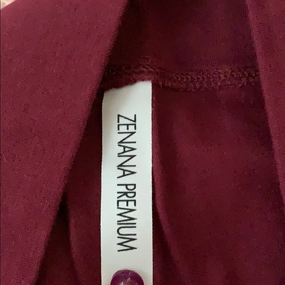 Maroon high waisted short bike shorts - Picture 3 of 5